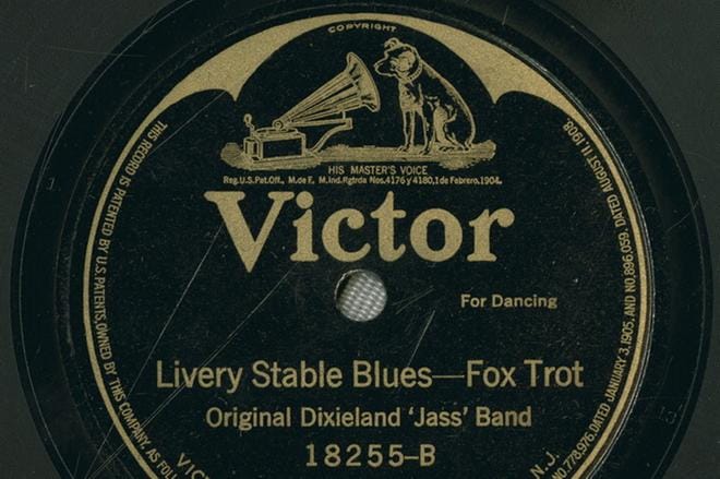 Original Dixieland Jass Bandin ensilevy nauhoitettiin 26.2.1917.