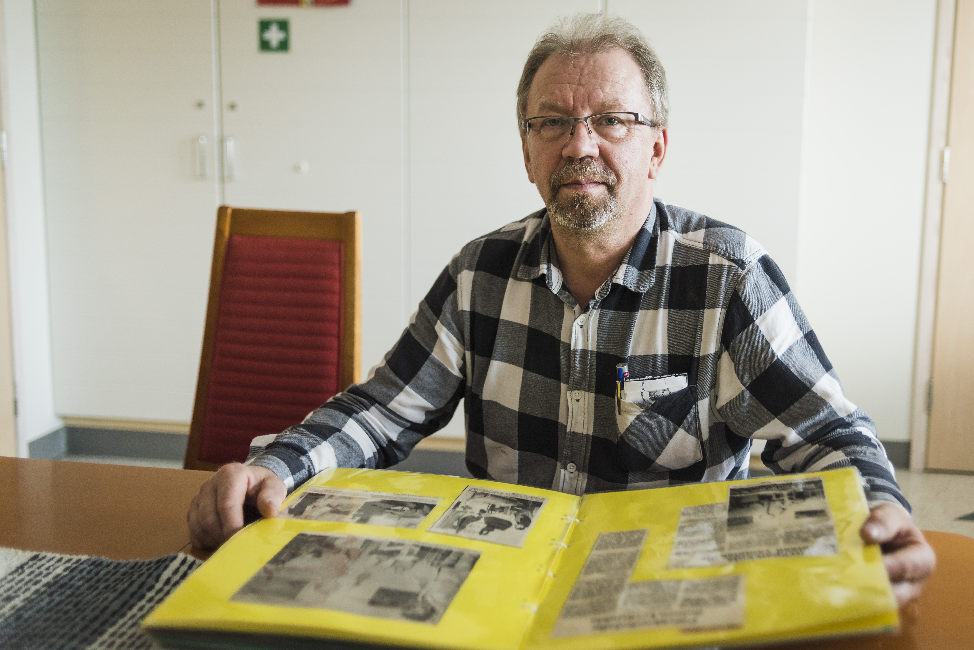 40-vuotisen taipaleen varrelta on kertynyt muutama lehtijuttu. Ne on koottu värikkääseen leikekirjaan, josta on hyvä tarkastaa, mitä vuosien aikana on tapahtunut.