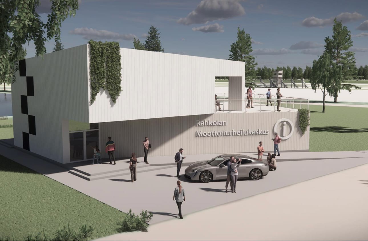 Rahkolaan on suunnitteille moottoriurheilukeskusta, jonka luonnoksista vastaa Ramboll Finland.