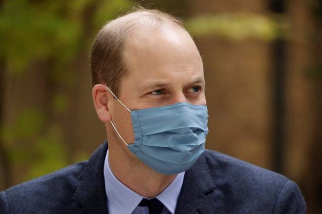 Britannian prinssi Williamilla todettiin aiemmin tänä vuonna koronavirustartunta, kertoo Britannian yleisradioyhtiö BBC. Prinssi kuitenkin piti tartuntansa salassa. Kuva: LEHTIKUVA / AFP Matt Dunham