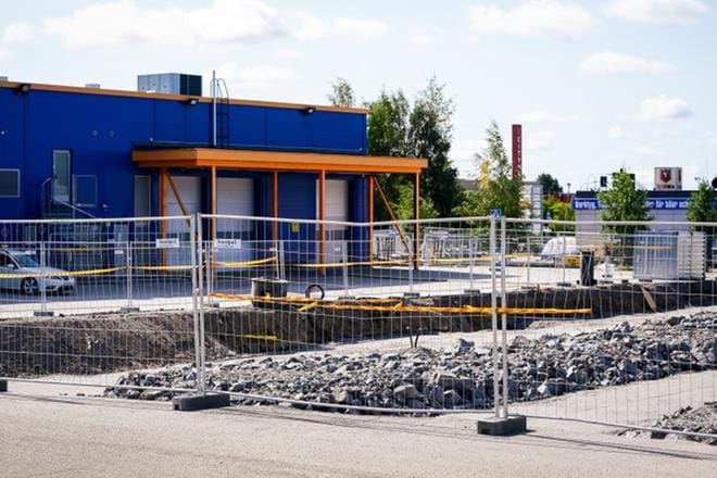 Kiilletiellä on jo tehty maatöitä itse rakennusprojektia varten. Suunnitelmat etenevät aikataulussa. KUVA: SAMPPA TOIVONEN