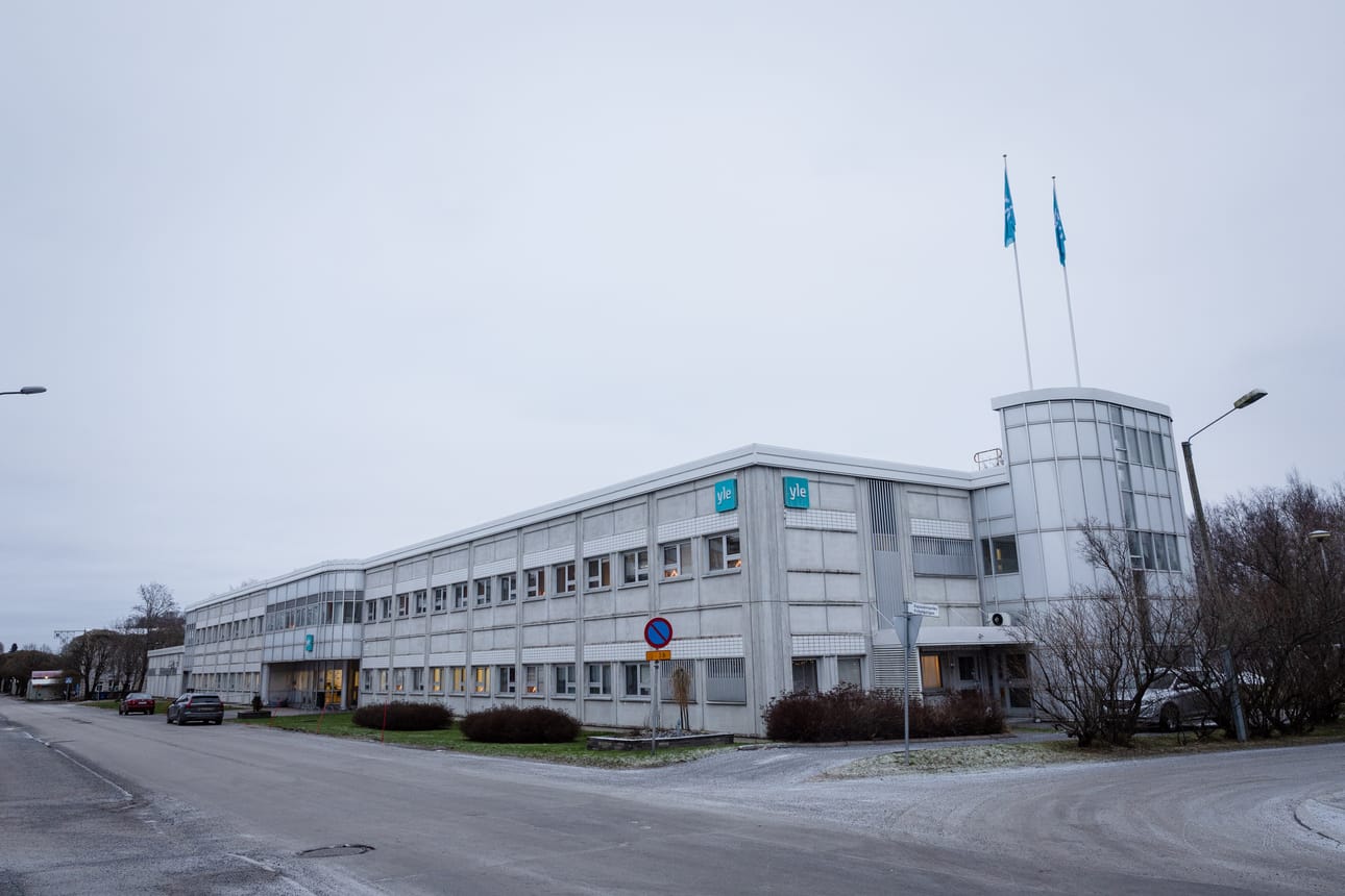 Yleisradio omistaa suuren kiinteistön Vaasan Palosaarella.