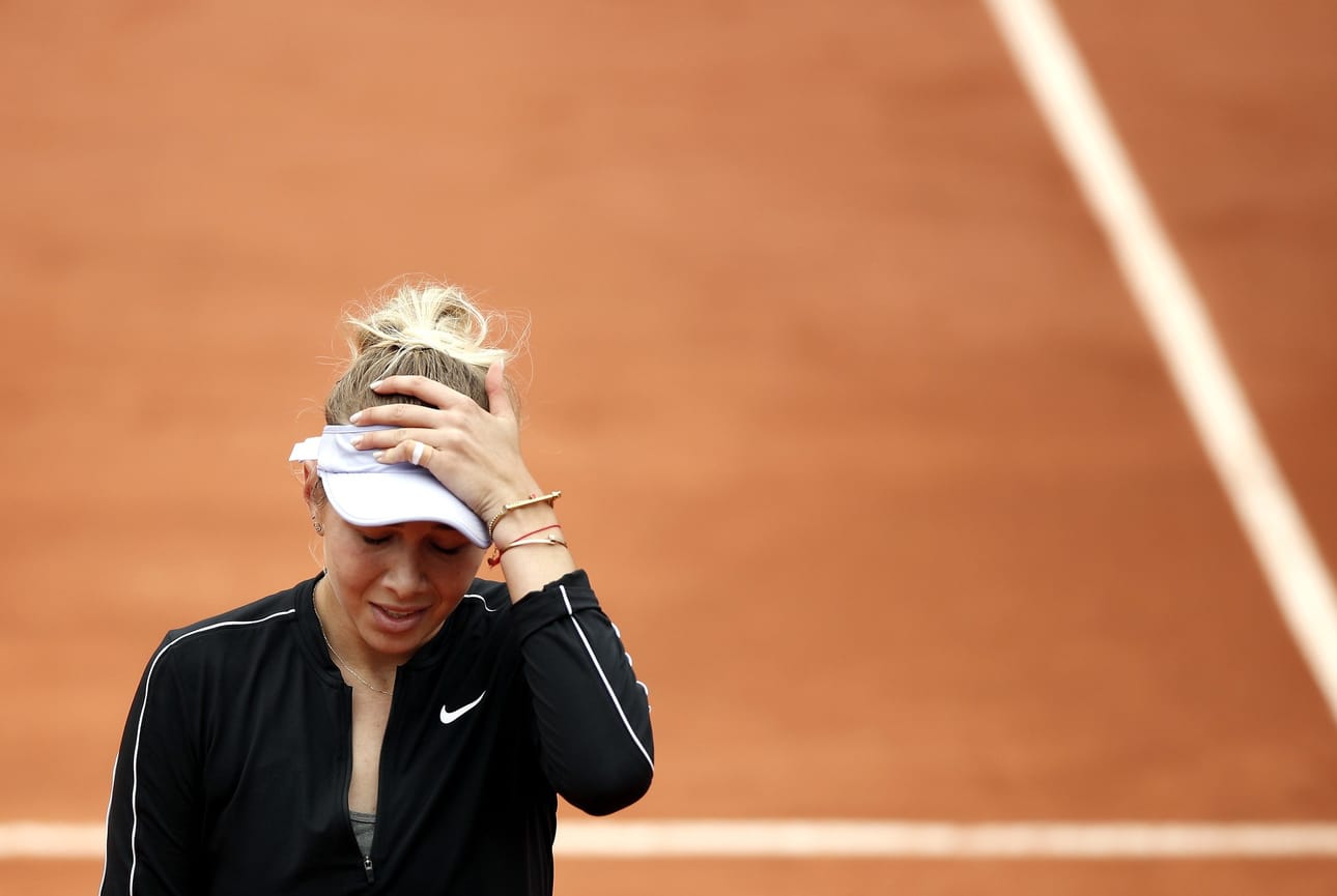 Amanda Ansimova hävisi lupaavan alun jälkeen Australian Ashleigh Bartylle.