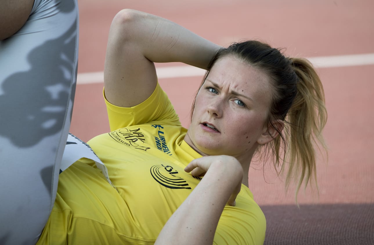 Jenni Kangas voitti kilpailun kauden kotimaisella kärkituloksella 59,33. Arkistokuva.