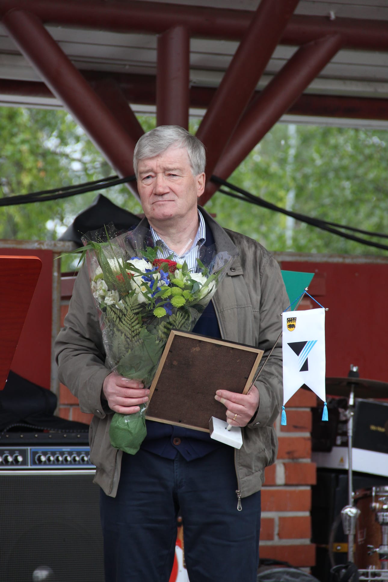 Pudasjärven vuoden merkkihenkilö Jorma Kouva.