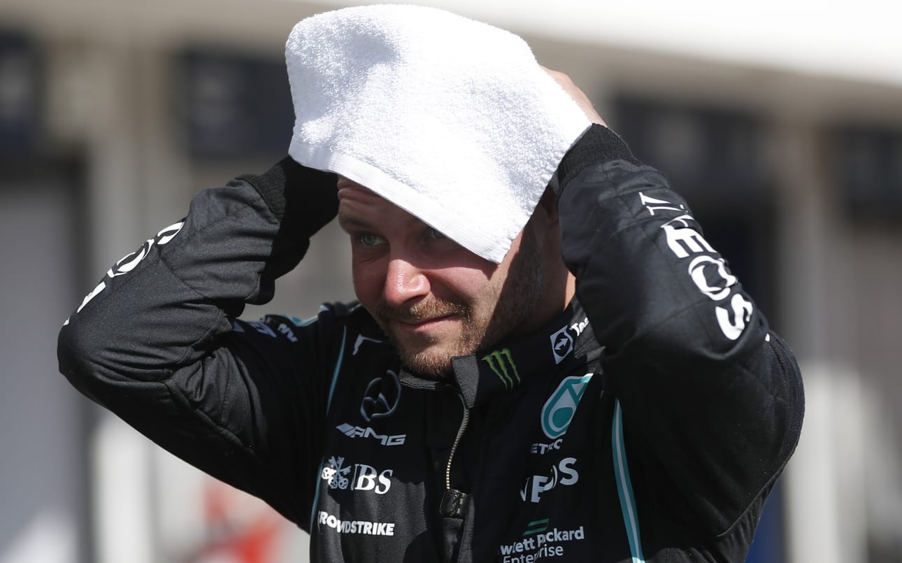 Valtteri Bottaksen Budapestin kisa päättyi alkuunsa.