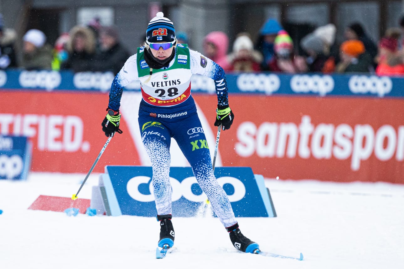 Anni Alakoski ei ollut tyytyväinen sprinttivauhtiinsa.