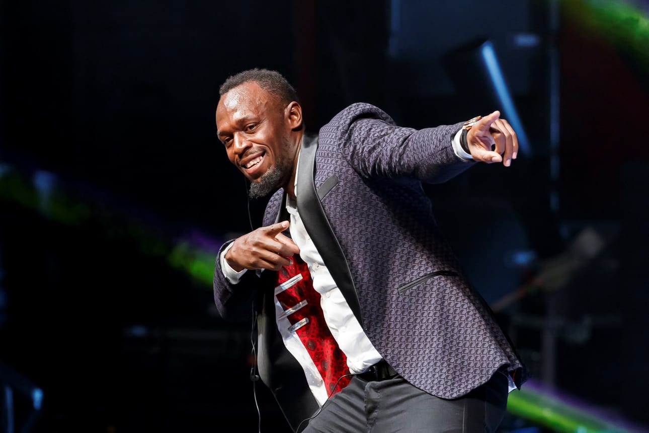 Usain Boltin tavaramerkki syntyi spontaanisti.