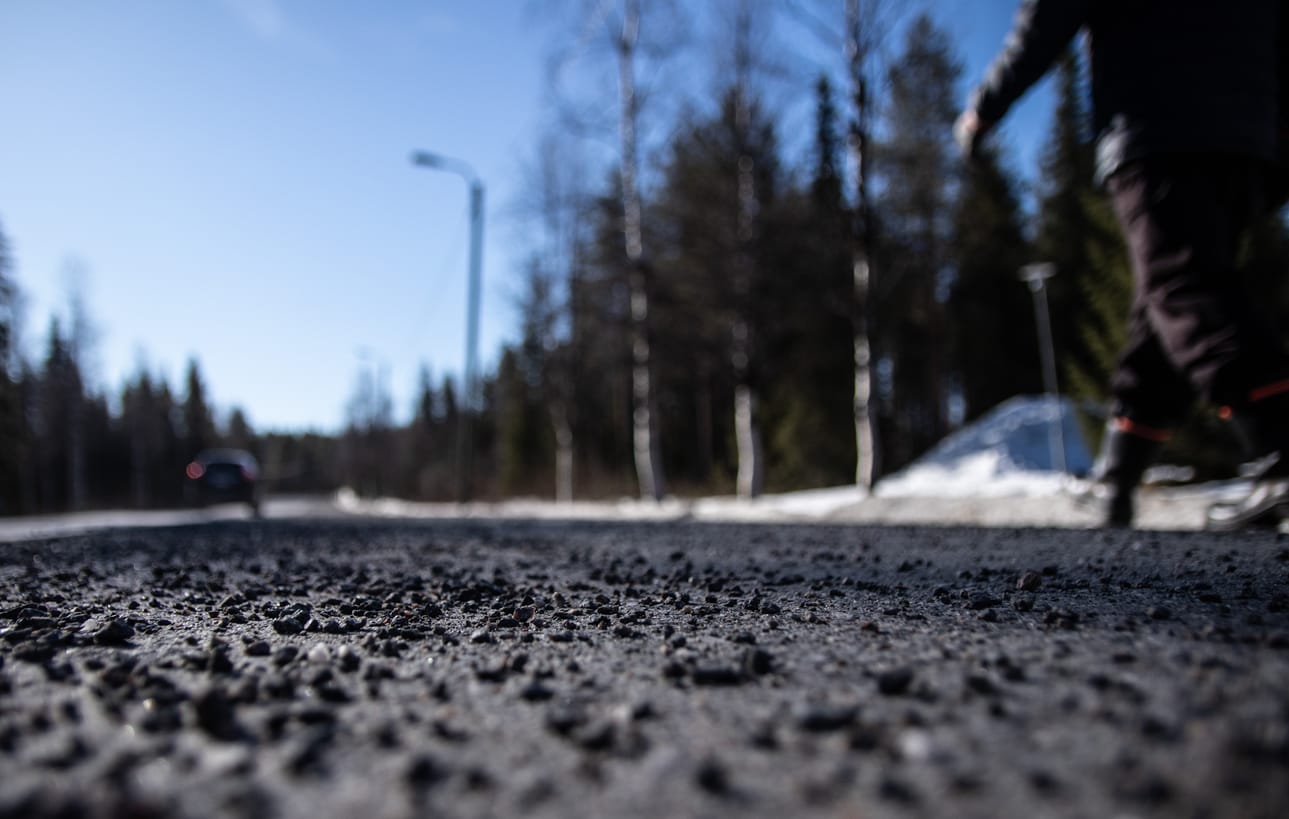 Kuva Kuusamon Torangintaipaleelta keskiviikolta.