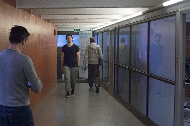 Helsinkiläislähtöinen Otto Karinen teki lopputyönsä vaasalaiselle Devatus-ohjelmistoyritykselle. Lopputyö johti työsuhteeseen. KUVA: MINNA ANTILA