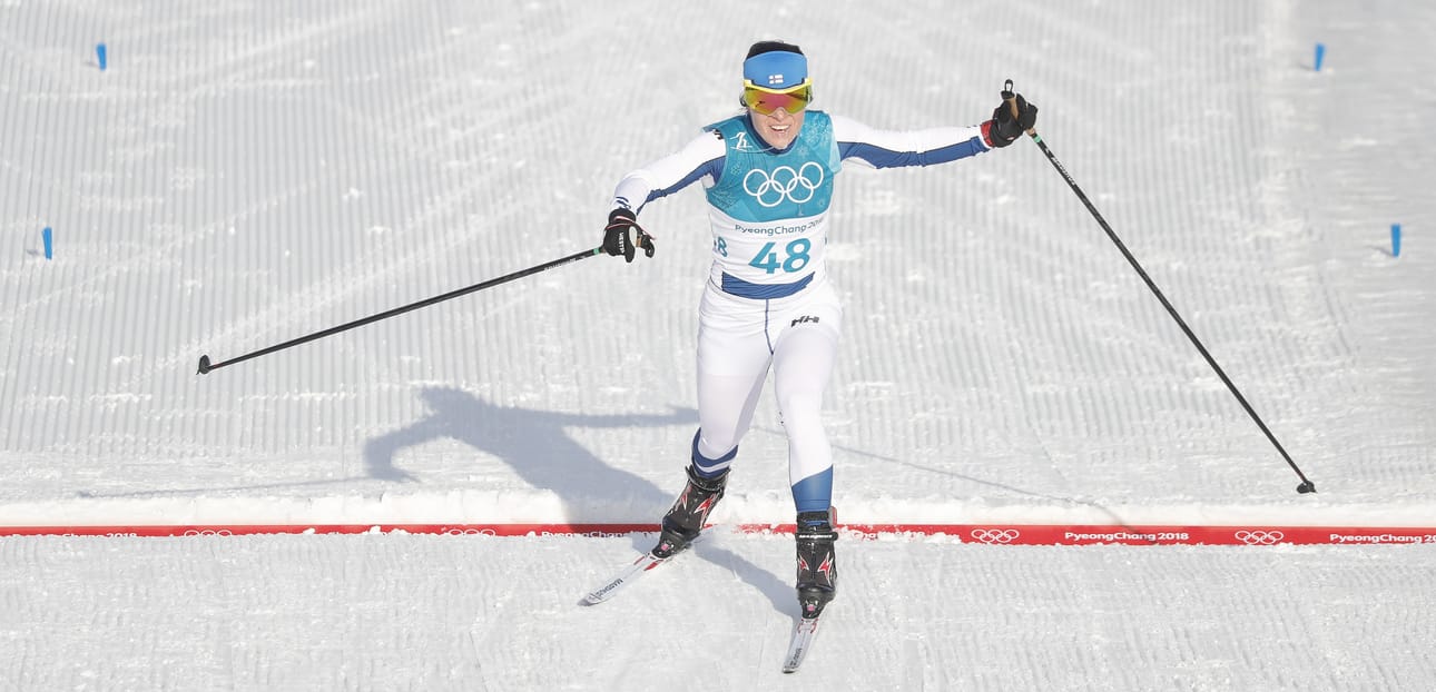 Krista Pärmäkoski kiri Marit Björgenin kanssa samalle ajalle ja jaetulle pronssille.