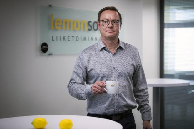 Kari Joki-Hollanti on Lemonsoftin perustaja ja toinen pääomistajista. ARKISTOKUVA: JARNO PELLINEN