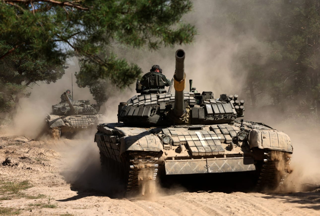Ukrainan heinäkuussa alkanut vastahyökkäys on edennyt odotuksia hitaammin, koska venäläiset ovat linnoittaneet ja miinoittaneet valtaamansa alueet vahvasti. LEHTIKUVA/AFP