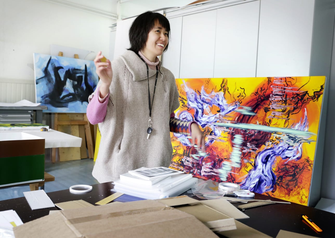 KulttuuriKauppilan residenssitaiteilija Seunghee Park