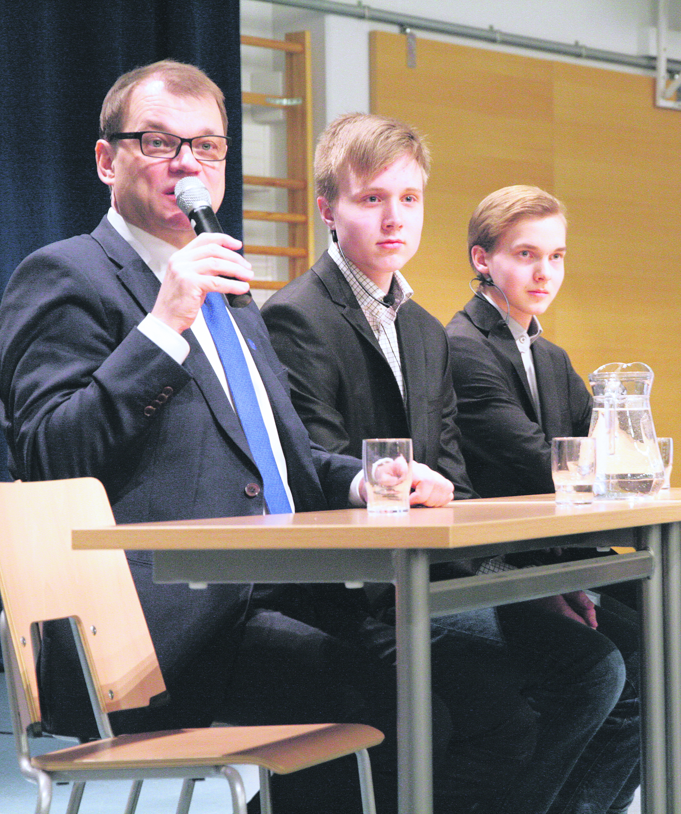 Juha Sipilä muisteli äänestäneensä ensimmäistä kertaa kuntavaaleissa. Tosin sitä ennen jo koulun oppilaskunnan vaaleissa.