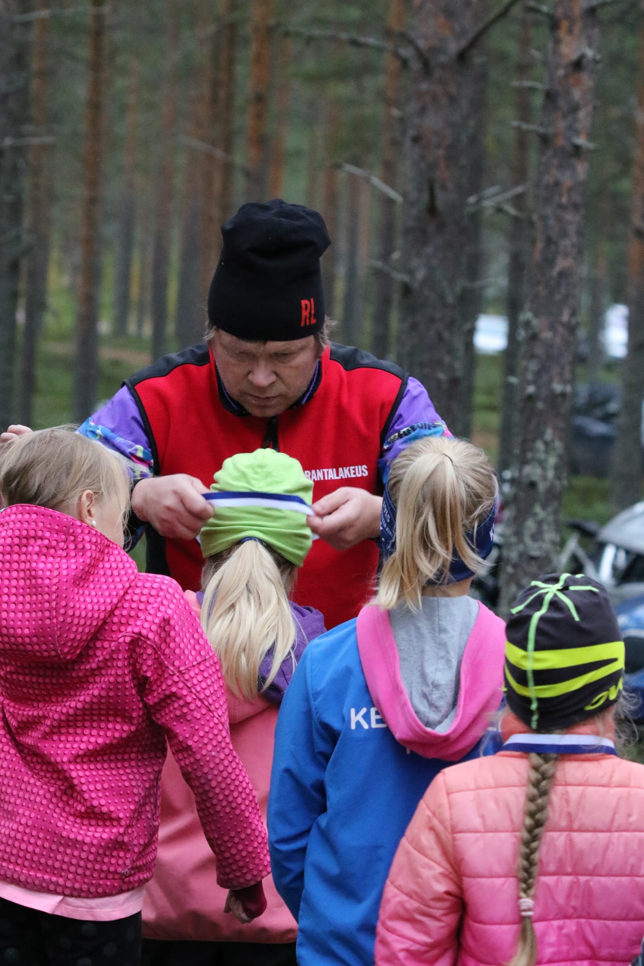 Pienimmät juoksijat saivat kaikki pronssisen muistomitalin.