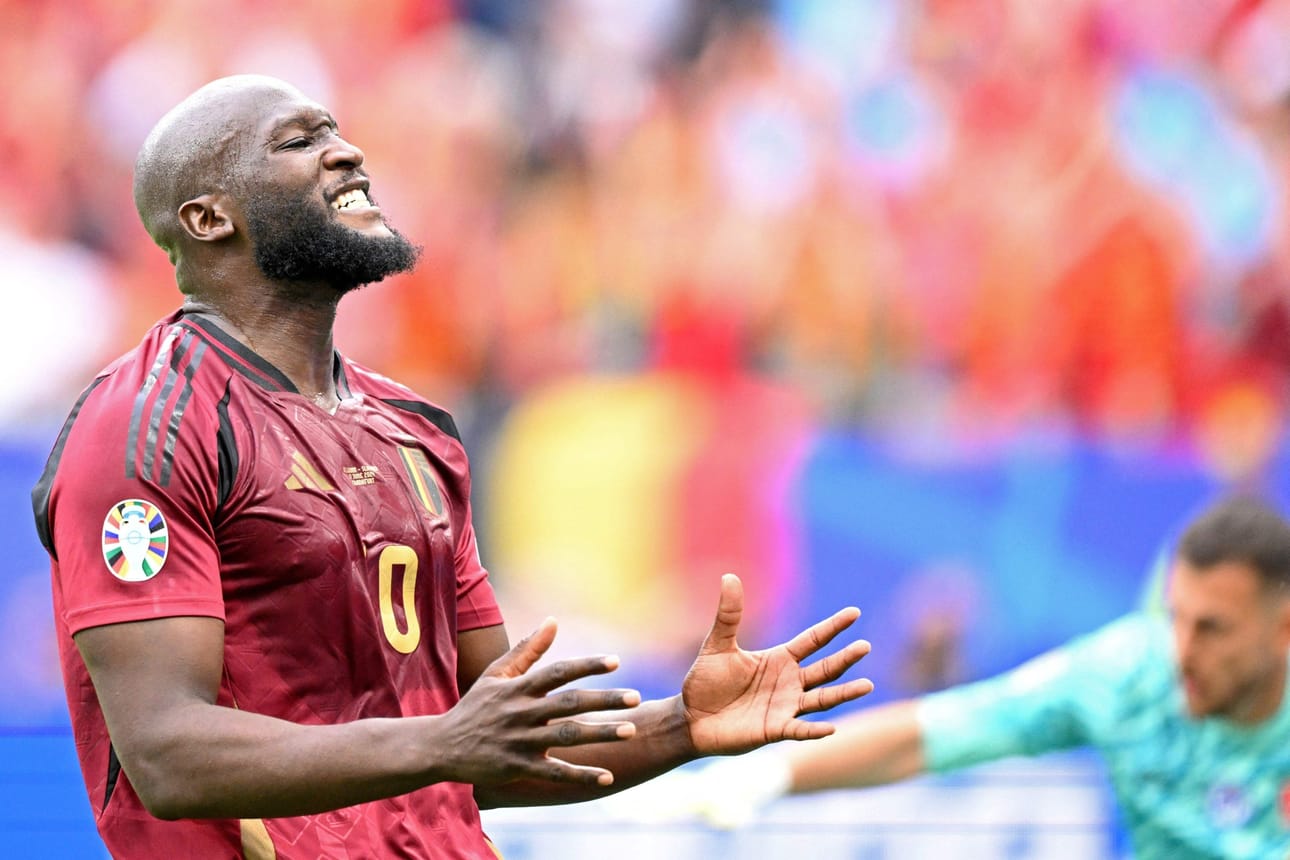 Väkivahva Romelu Lukaku on Belgian kaikkien aikojen maalipörssissä omilla kymmenluvuillaan, sillä hän on tehnyt miesten maajoukkueessa peräti 85 osumaa. LEHTIKUVA / AFP