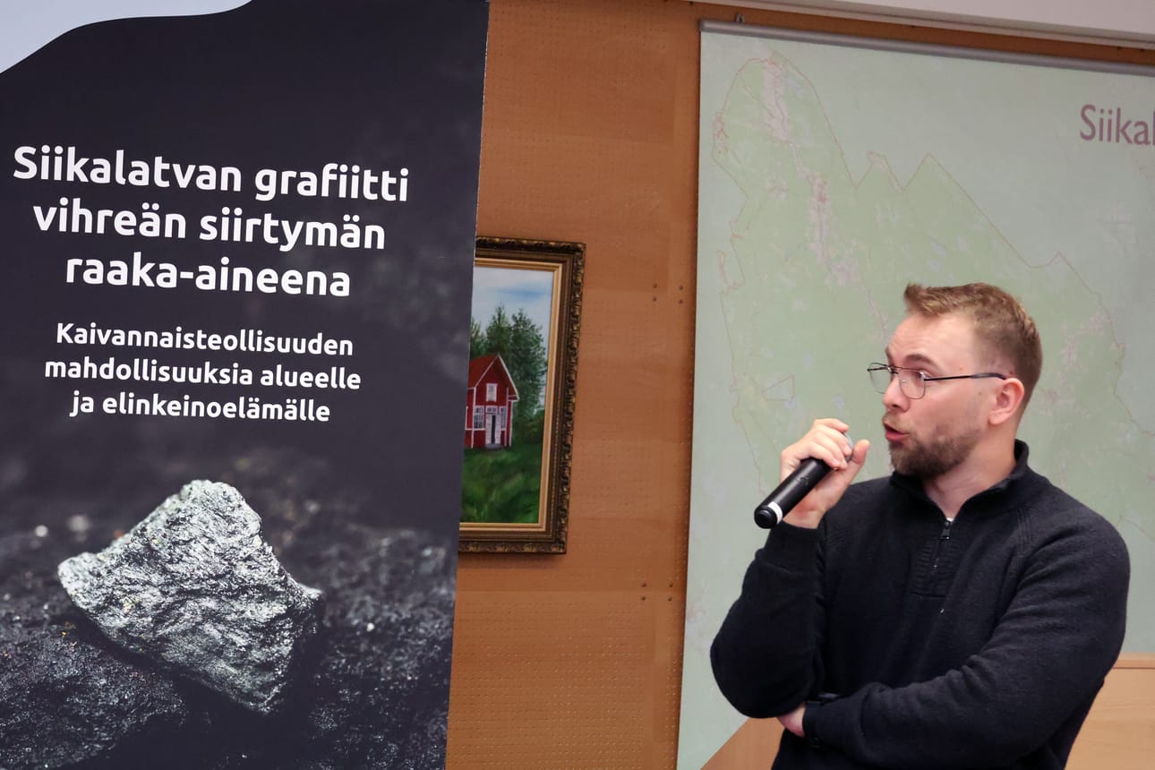 Hankkeen koordinaattori Juha Stenberg avasi hankkeen taustoja ja tuloksia.