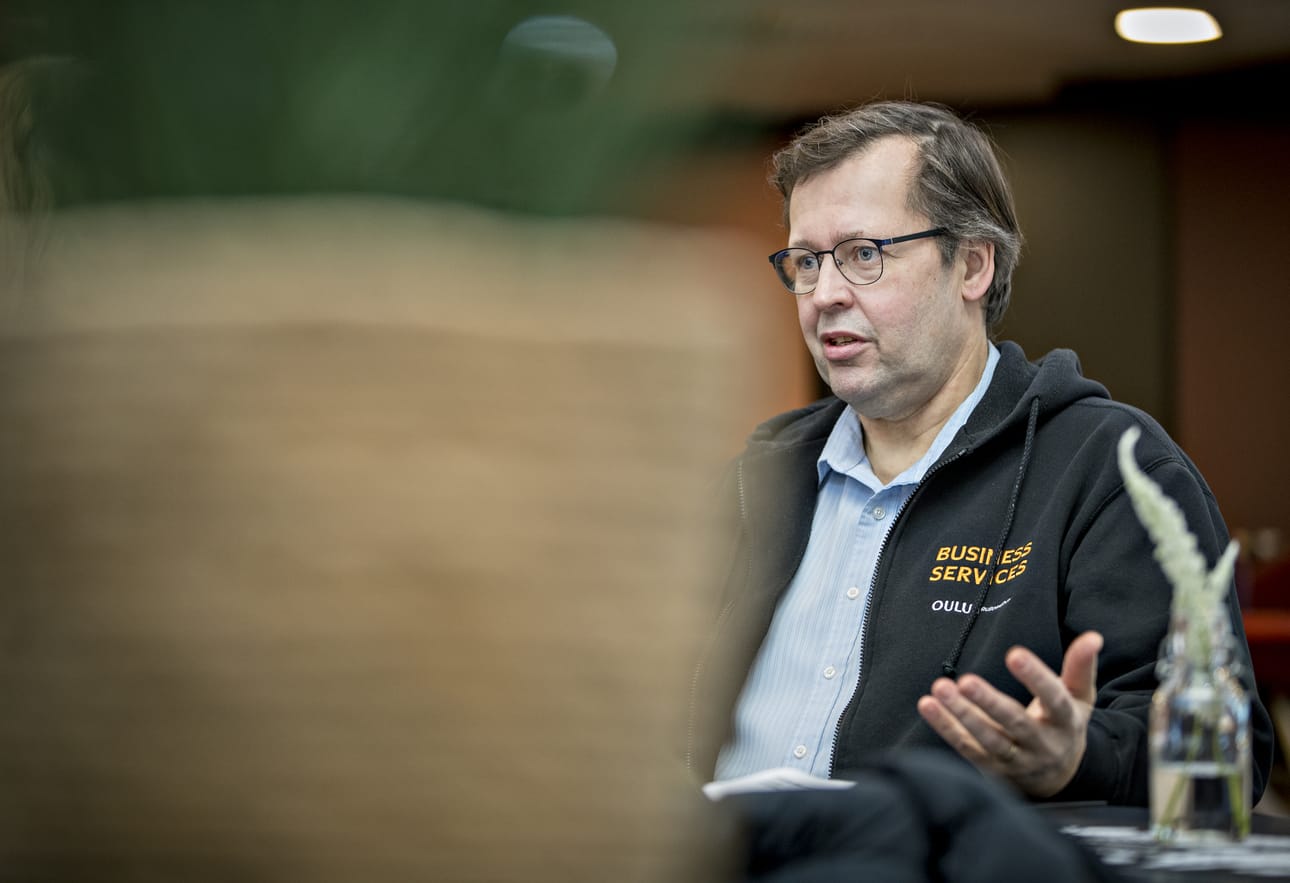 Jukka Olli kertoo tajunneensa kolmikymppisenä, että myyminen on hänen juttunsa.