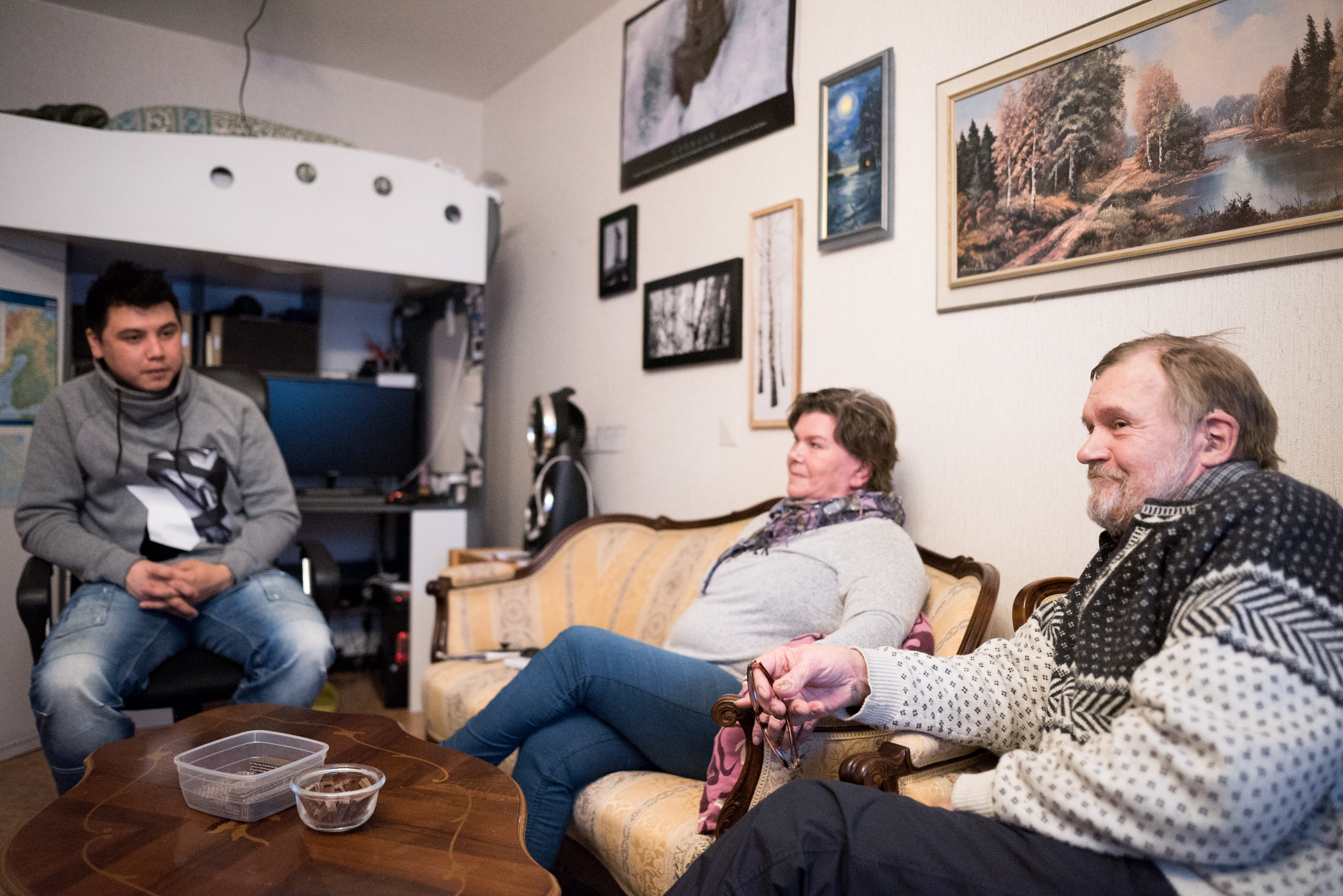 Eppu ja Suomen vanhemmat Maarit ja Pauli Meskus