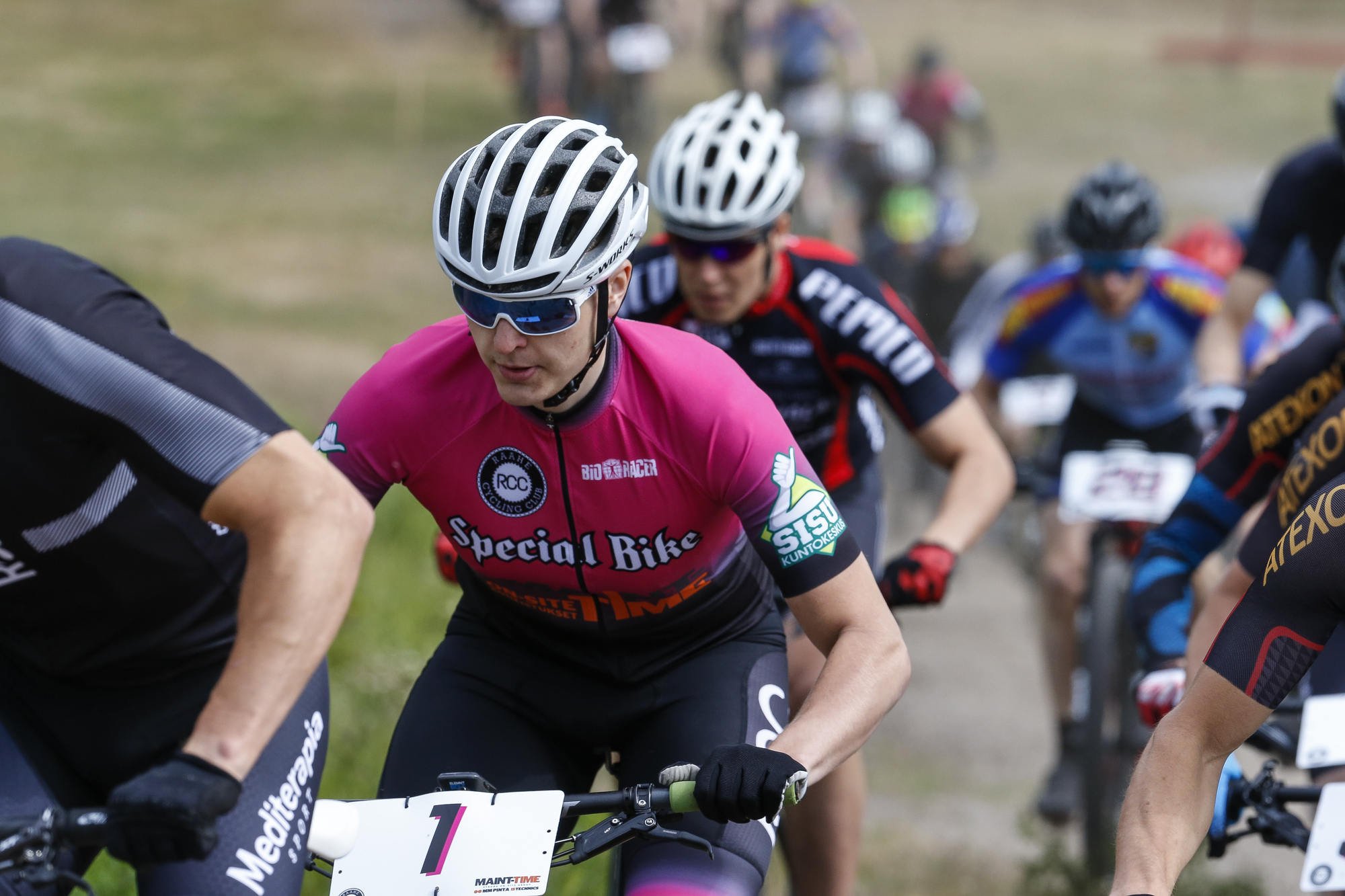 Maastopyöräkisa Raahen hiihtomajalla.
Raahe Cycling Club
Raahe XC 2018 maastopyöräkilpailu, Sanerall MTB-cup