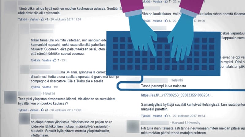 Vihapuheen määrittely tai määrittelemättömyys askarruttaa ja ärsyttää osaa kansalaisista. Poliisilla ei sen sijaan ole epätietoisuutta rangaistavan viharikoksen luonteesta.