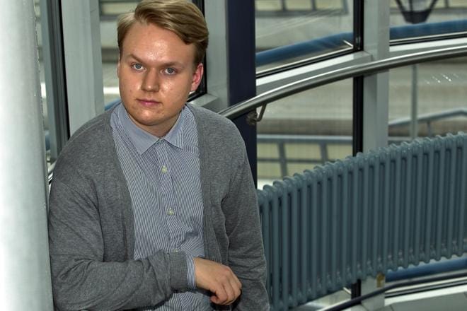 Aleksi Koivisto pitää kansanedustajan kirjoitusta lapsellisena ja listausta surkuhupaisana. KUVA: HEIKKI HAKANEN