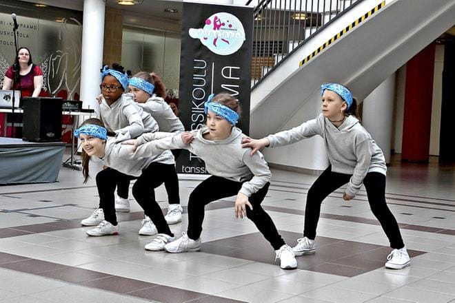 Tanssikoulu Wimma, lasten street -erikoispienryhmä, Wimma Street Kids. Kuvat: Heikki Hakanen