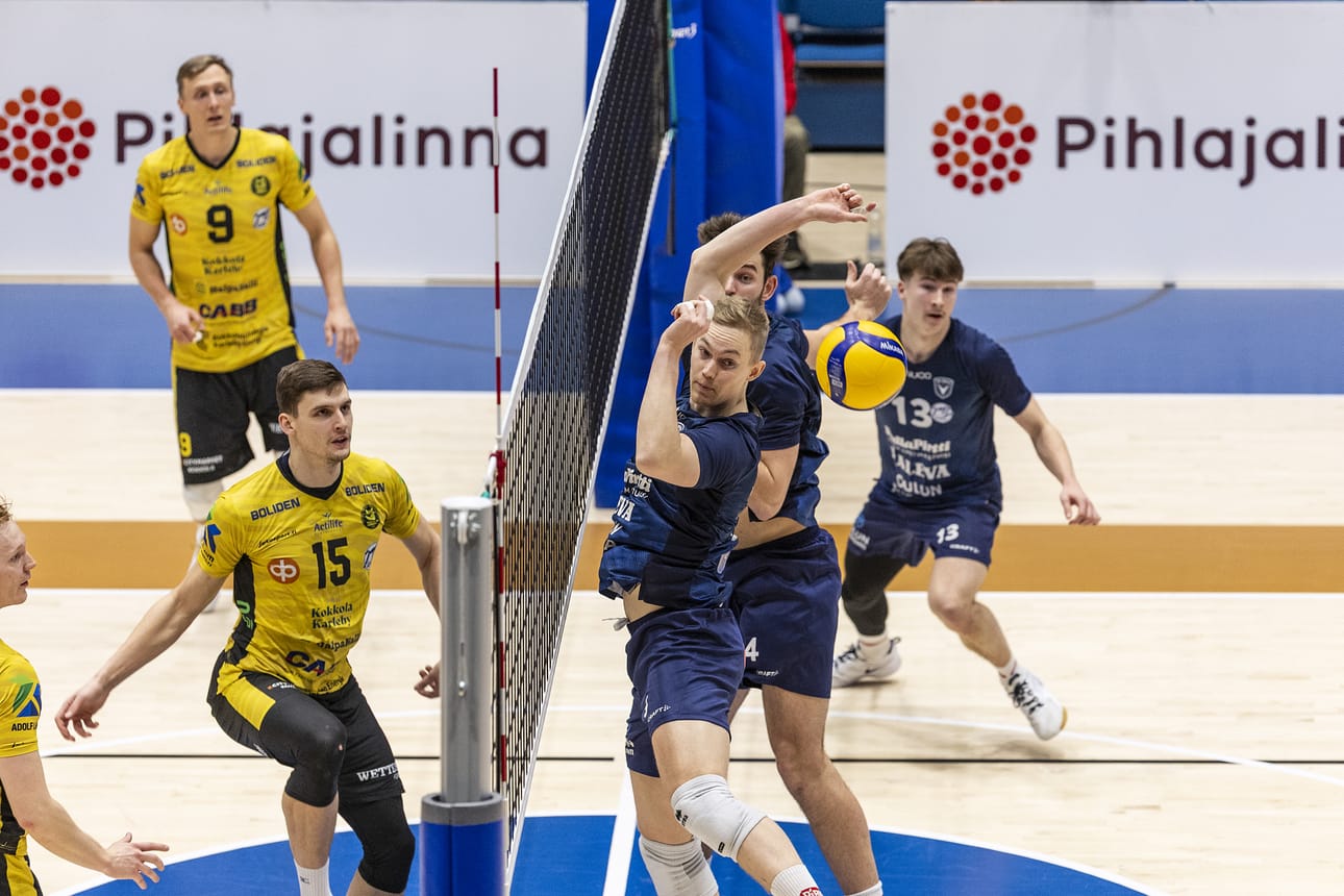 ACO Volley joutui nöyrtymään Tiikereille Kokkolassa.