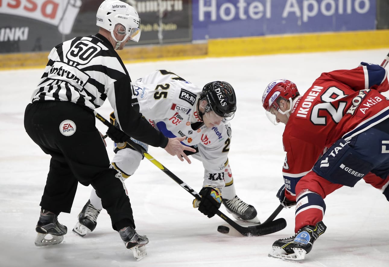 Kärpät - HIFK, 1. välierä.