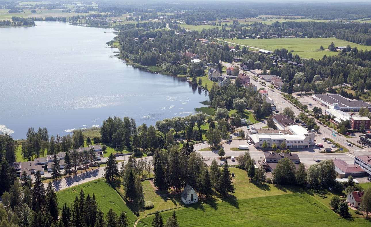 Näkymä Alavudelta.
