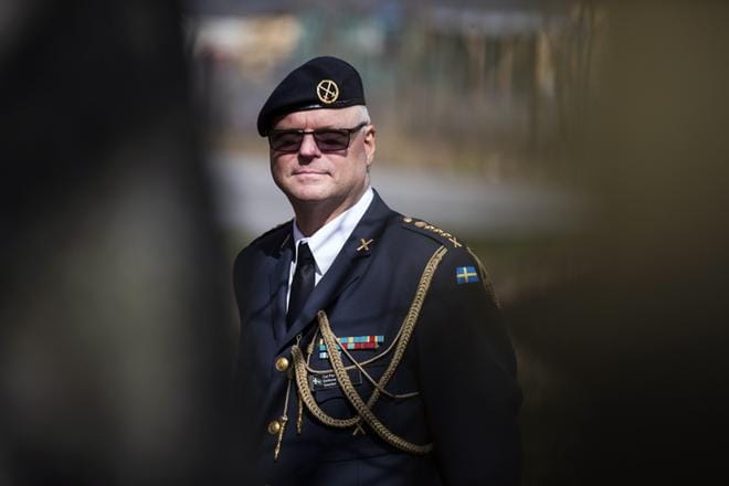 Peter Stolt kävi torstaina puhumassa Vaasassa maailman turvallisuustilanteesta. Hänestä maiden välisen yhteistyön merkitys kasvaa koko ajan. KUVA: JARNO PELLINEN