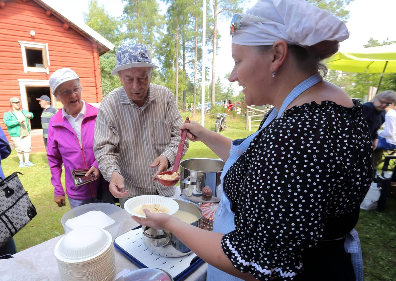 Arkkukarin kotiseutumuseolla vietettiin viime heinäkuussa Olavinpäivän markkinoita kotiseutuyhdistyksen voimin.