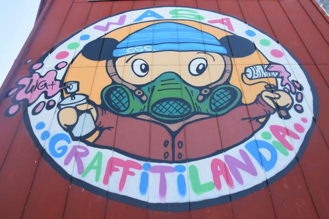Vaasaan aukeaa sittenkin Graffitilandia kesäksi
