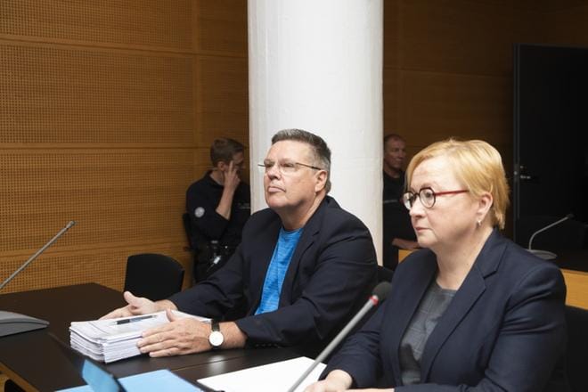 Jari Aarnion asianajaja Riitta Leppiniemi sanoo, että Aarnio valittaa käräjäoikeuden tuomiosta hovioikeuteen. Leppiniemen mukaan Aarnio on järkyttynyt tuomiostaan. KUVA: Arttu Laitala