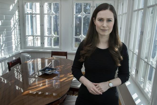 Pääministeri Sanna Marin. COM.PIC / MAURI RATILAINEN