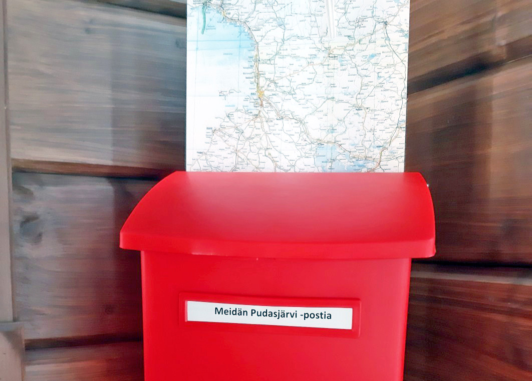 Kuluvan kesän aikana kerätään Meidän Pudasjärvi -postilaatikoiden ja postikorttien avulla tietoa siitä, mitä hyvää ja mitä kehitettävää Pudasjärvellä on. 
