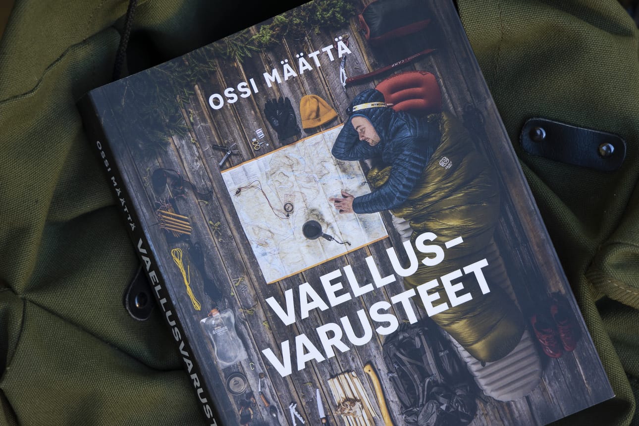 Kirjaa lukiessa alkaa tarkastella kriittisesti omia hankittuja tai hankintalistalla olevia varusteita.