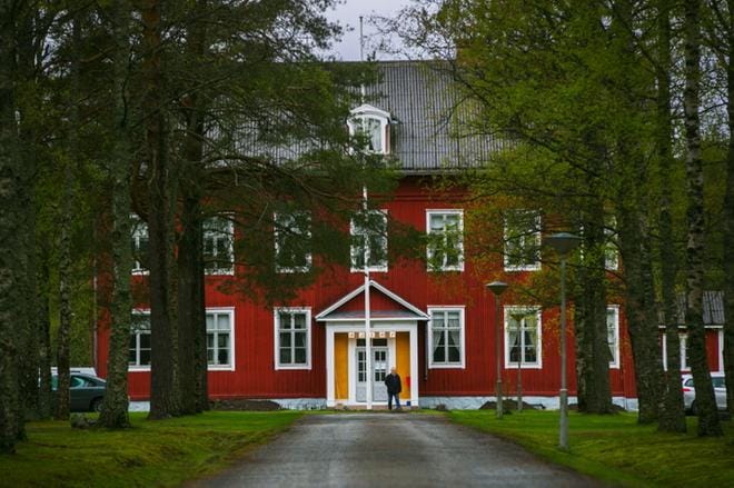 Tottesundin kartanon korjaus kuului Vöyrin kunnan suurimpiin investointeihin vuonna 2018. Arkistokuva: Minna Hirvelä