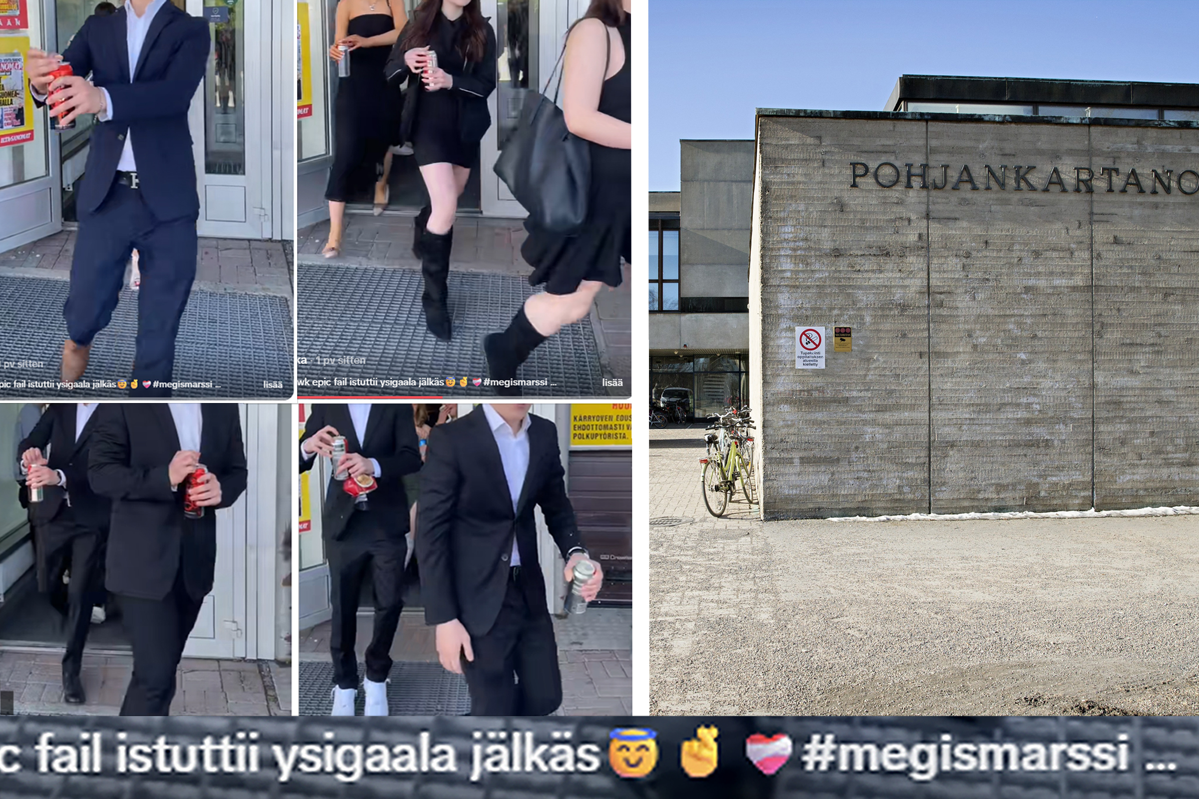 Megismarssille osallistuneiden nuorten kurinpitoon liittyvät termit muuttuivat lennossa