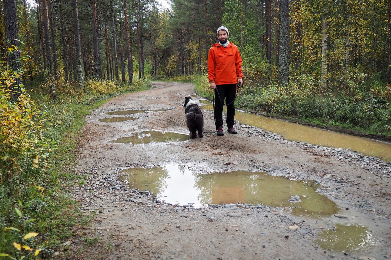 Kokkosnivantien alkupää Suvannon kylällä on Janne Uusitalon mukaan täynnä monttuja ja maasta pistäviä kantoja, joten matkailijat harvemmin lähtevät oikoreitille.