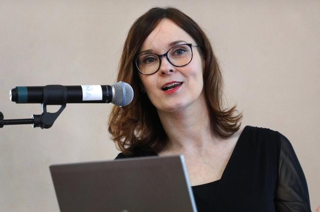 Pankkilakimies Maiju Malkamäki-Laurila KUVA: JOUKO HÄNNINEN