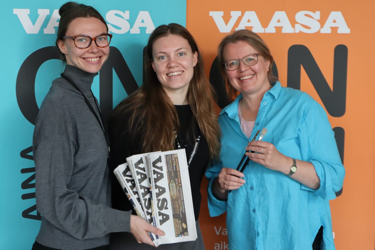 Tervetuloa taiteilemaan ja tutustumaan Vaasa-lehden toimitukseen Taiteiden yössä!