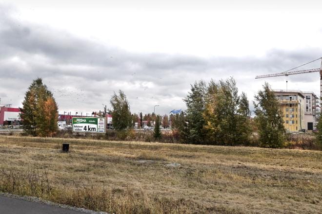 Herralankadun suunnitteluala on vielä rakentamatonta maata. Asemakaavan muutosehdotus on tulossa lähiaikoina kaupunginhallitukseen. KUVA: JOUKO HÄNNINEN