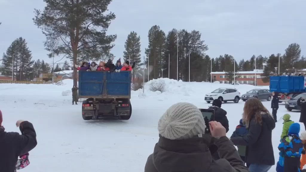 Sodankylän penkkarimenoa