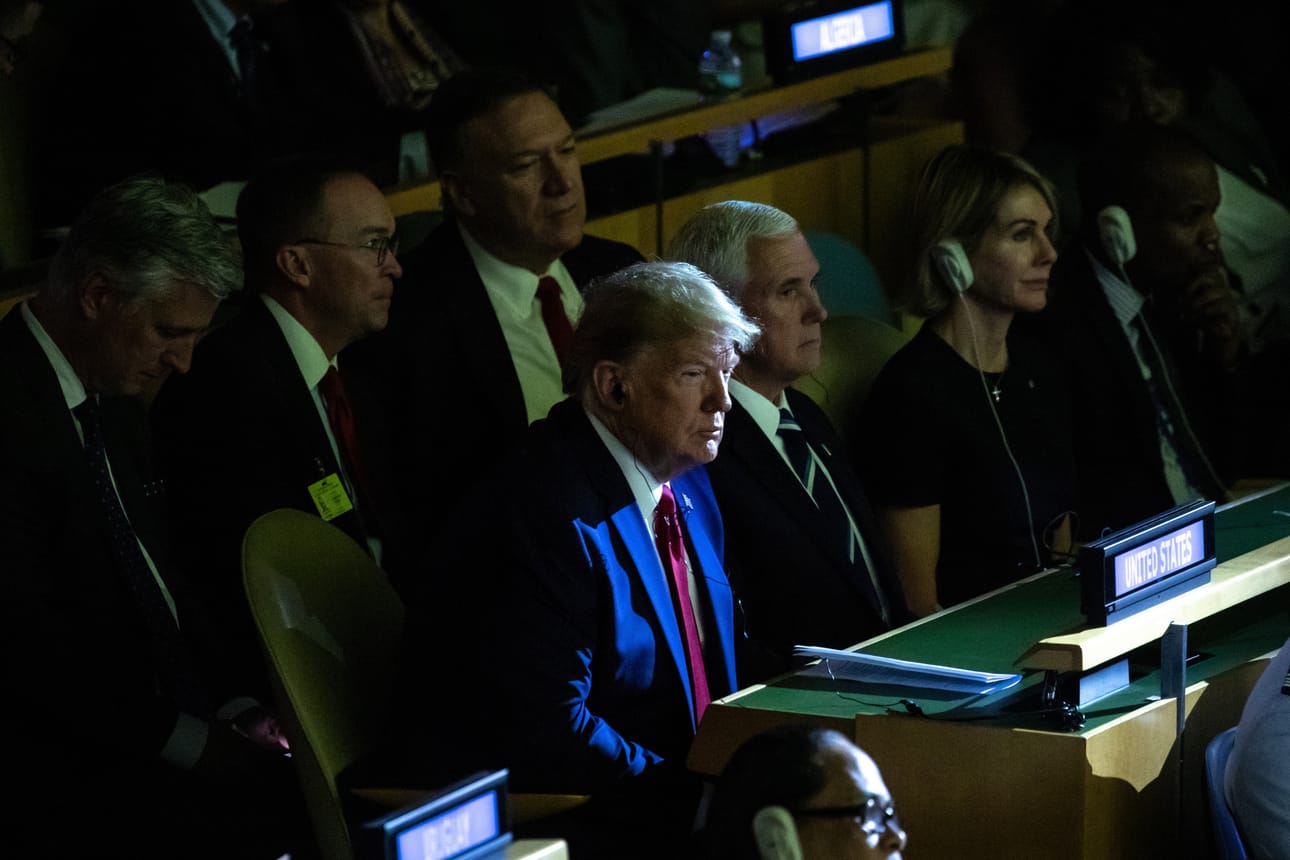 Yhdysvaltain presidentti Donald Trump käväisi ilmastokokouksessa New Yorkissa. YK:n yleiskokous alkaa tänään ilmastokokouksen perään.