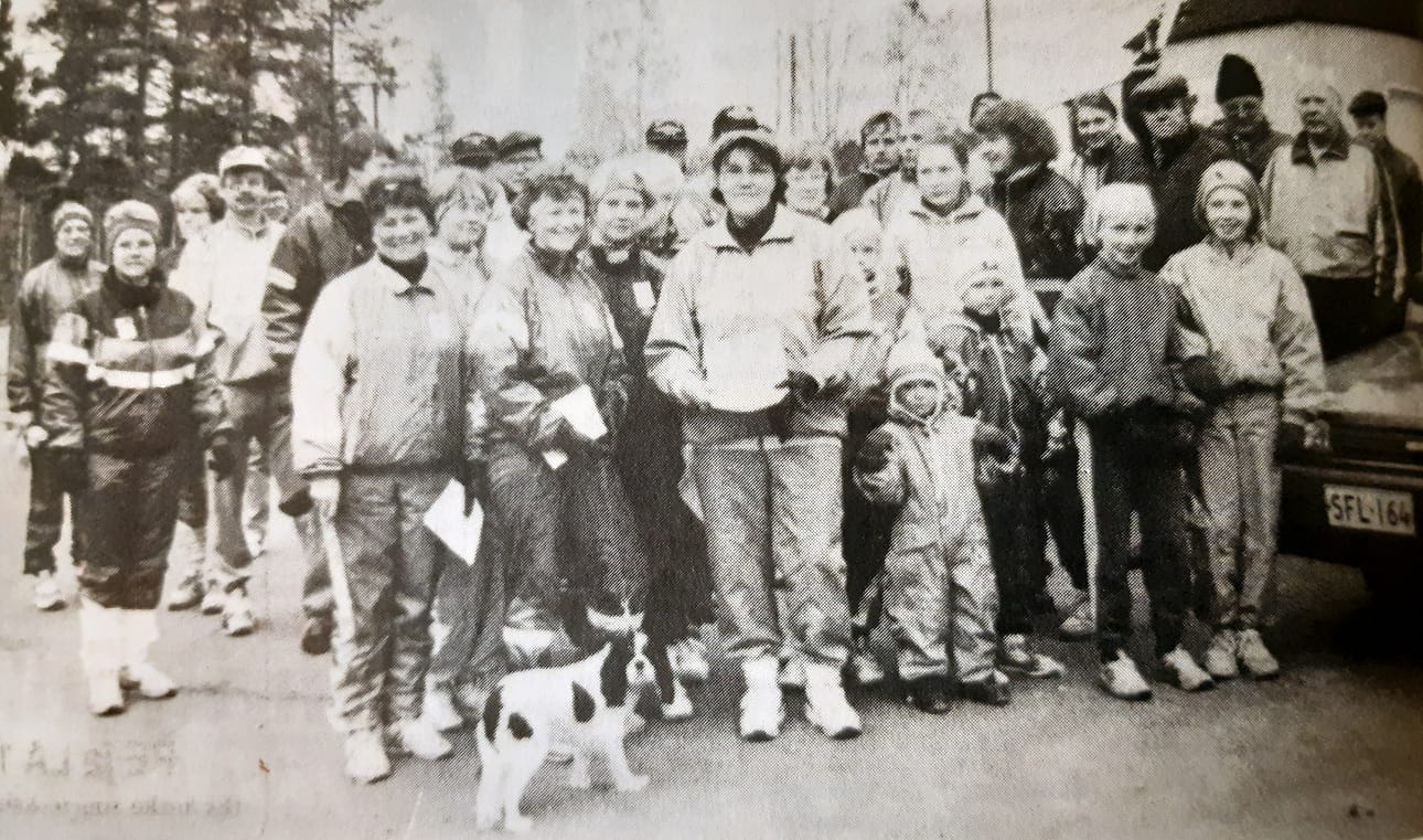 Luontopolulle lähtijöillä oli matkalla monta mielenkiintoista tehtävää.