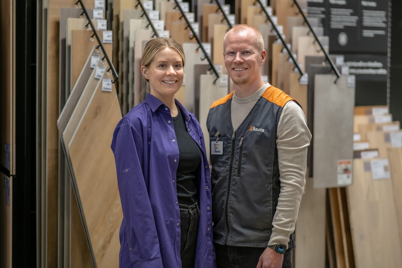 Henrik Karjulan vaimo Patricia Karjula on syyskuussa tullut mukaan kaupan toimintaan tekemään töitä miehensä rinnalla.