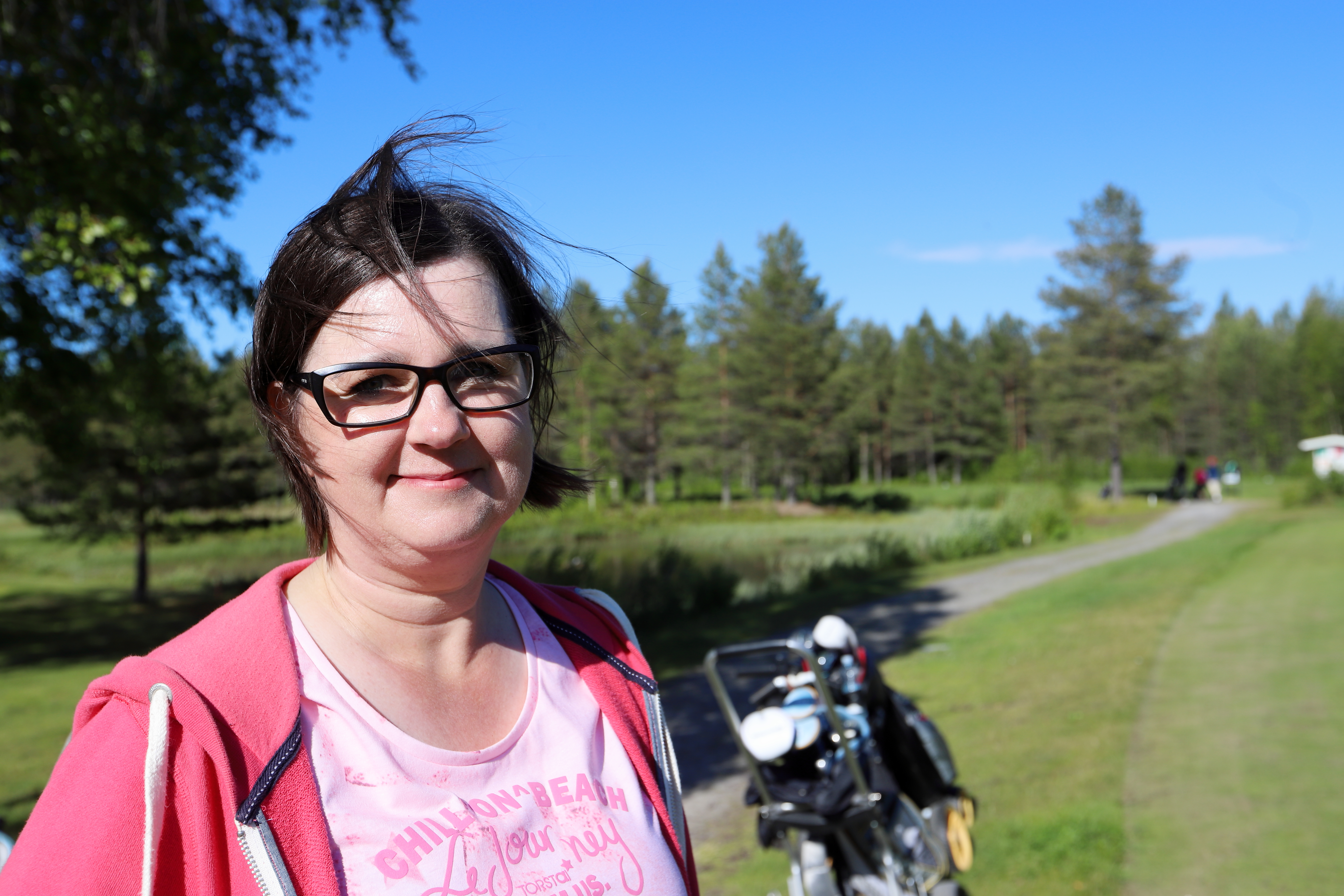 Merja Hammar sanoo klubin olevan hänelle kuin toinen koti, golfyhteisössä on saatu uusia ystäviä ja onnistumisenkokemuksia. Hammarin golfharrastus vei toden teolla mennessään, seuran naisten kapteeniksi asti.