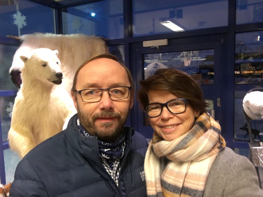 Sirpa Lusminki-Jensen on iloinen miehensä Larse Jensenin avusta yrityselämässä.